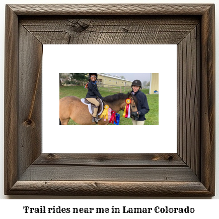 trail rides near me in Lamar, Colorado